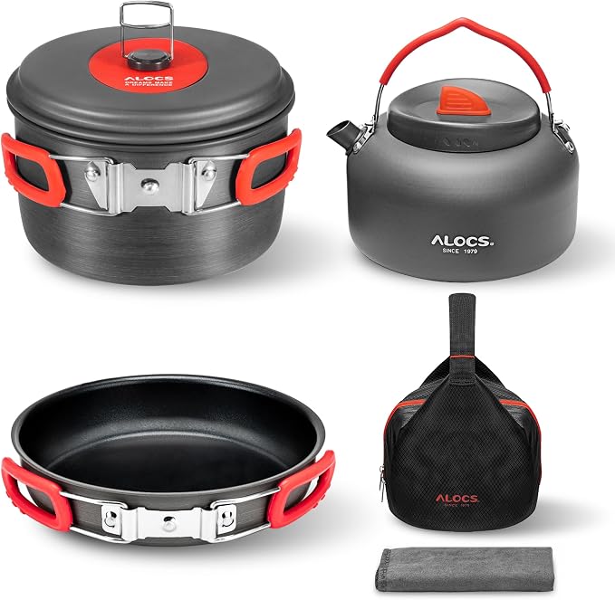 Alocs Camping Cookware Set by Alocs
