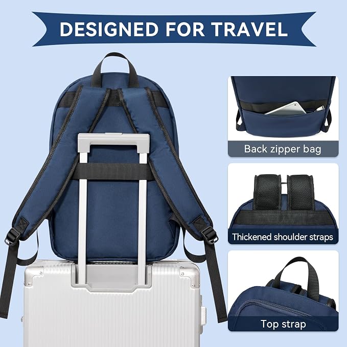 OMOUBOI Casual Daypacks Superbreak Backpack 14 inch Laptop Backpack - Image 5