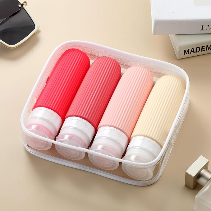 Travel Bottles for Toiletries, Tsa Approved 3oz Portable Travel Bottles - Image 7
