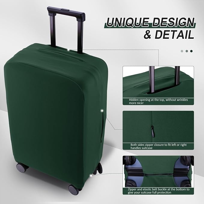 Travel Luggage Cover Suitcase Protector Scratch-Resistant Fit 19-31 Inch - Image 3