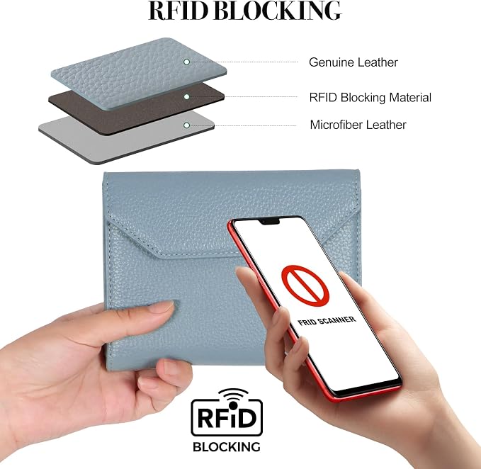 Leather Passport Holder for Travel, Passport Book Holder, Rfid Blocking Travel - Image 4