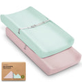 2-Pack Baby Changing Pad Covers by KeaBabies