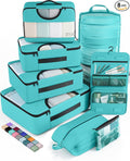 Veken 8 Set Packing Cubes for Kids & Toddler, Airplane Travel Essentials by Veken