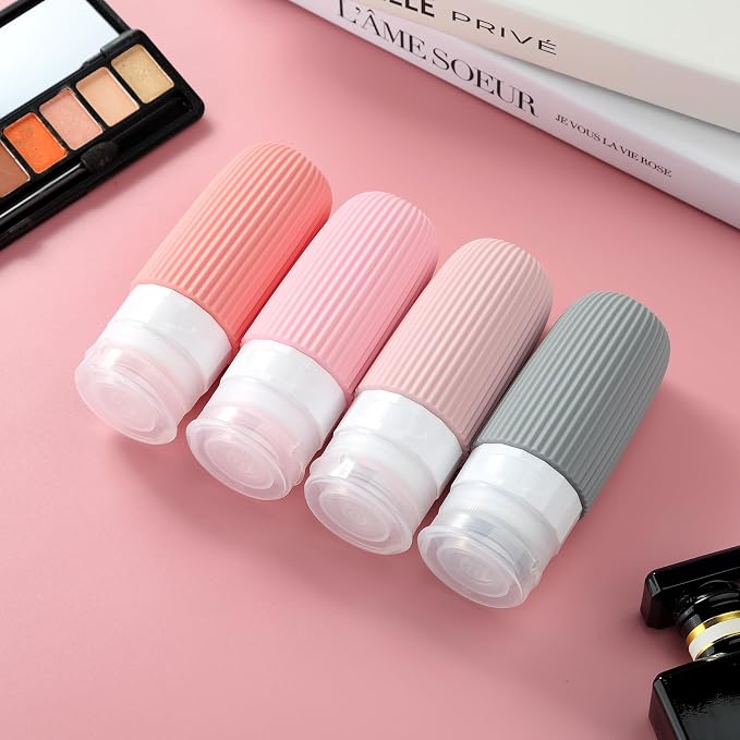 Travel Bottles for Toiletries, Tsa Approved 2oz Travel Bottles, BPA Free Leak - Image 6