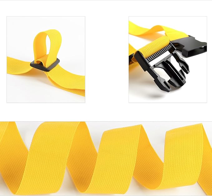 2Pcs Luggage Straps for Suitcase Travel Accessories TSA Approved, 80In Long - Image 2