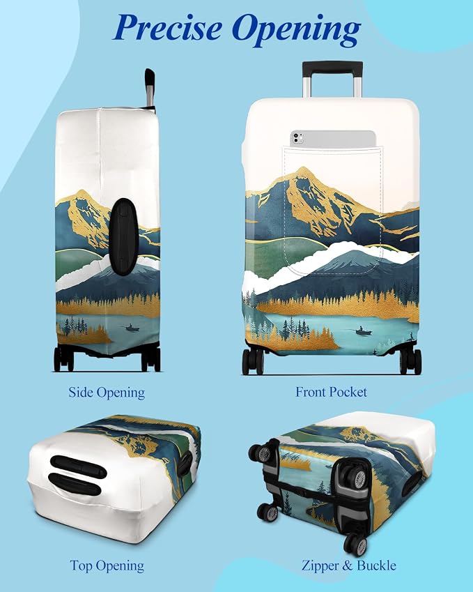 Slohif Luggage Cover for Suitcase Tsa Approved Protector - Image 5