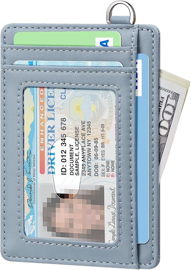 FurArt Slim Minimalist Wallet, Front Pocket Wallets, RFID Blocking, Credit Card - Image 2