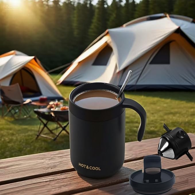 Portable 16oz Pour Over Coffee Maker - Image 8