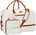 Weekender Bag for Women, Travel Duffel Bag Carry On Overnight Bag by ITIEZY