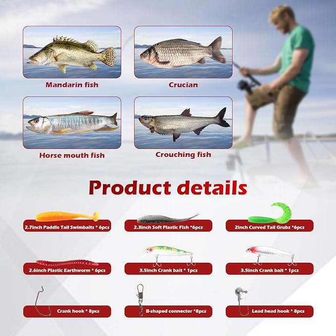 Fishing Rod and Reel Combo Set - Image 5