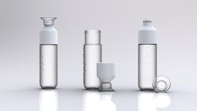 Preserve Dopper Water Bottle, 15.25 Ounce, Pure White - Image 2