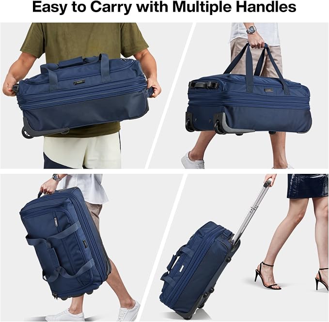 Hanke Expandable Carry On Luggage Suitcases - Image 3