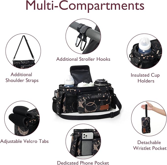 Momcozy Universal Stroller Organizer - Image 2