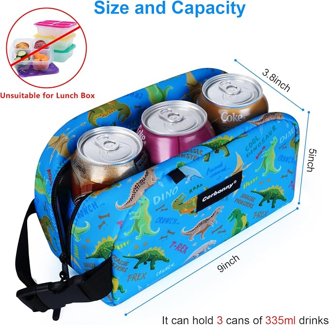Blue Planet Dinosaur Freezable Cooler Bag - Image 4