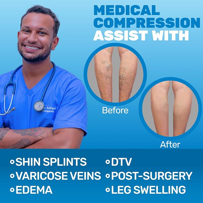 ABSOLUTE SUPPORT Cotton Compression Socks - Image 5