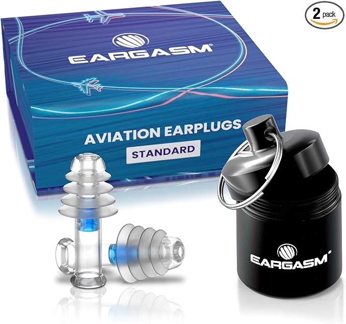 Eargasm Aviation Earplugs by Eargasm