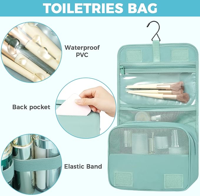 BAGAIL 4 Set/6 Set/8 Set Compression Packing Cubes Travel Accessories - Image 6