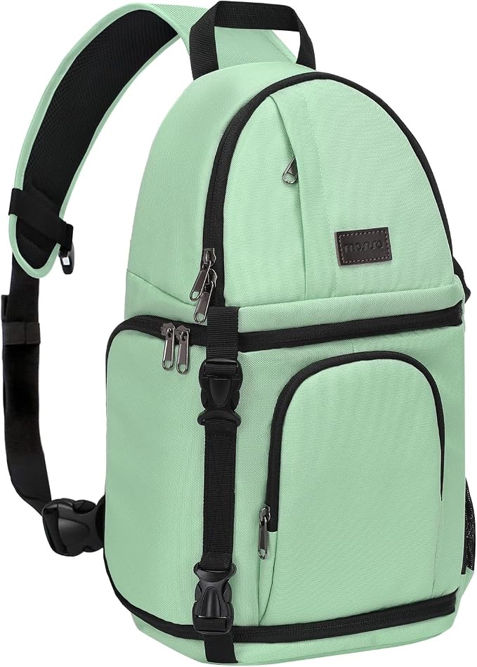 MOSISO Camera Sling Bag, DSLR/SLR/Mirrorless Camera Backpack Case Shockproof by MOSISO