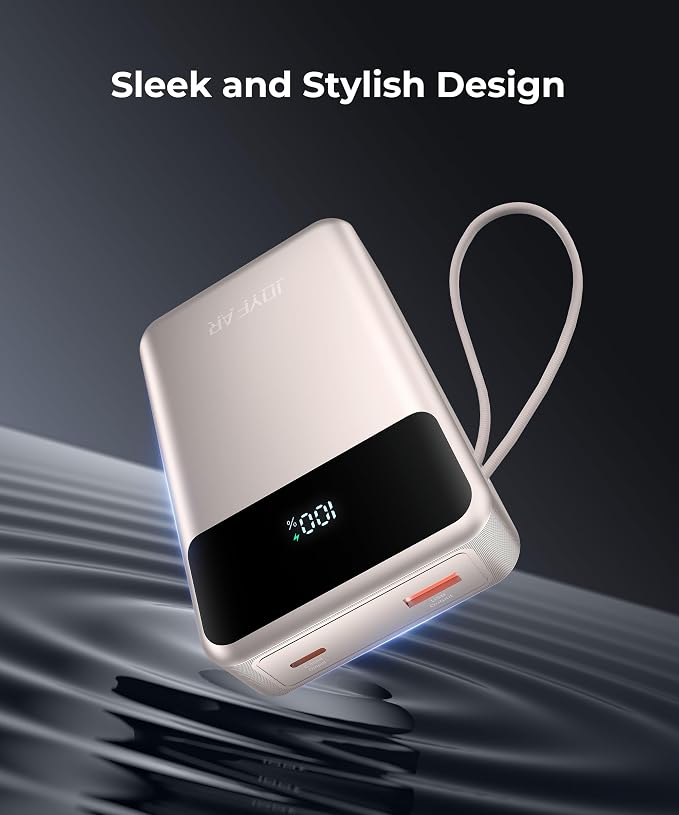 Portable-Charger-Power-Bank Travel Essentials Battery Pack USB C 30000mAh Built - Image 8