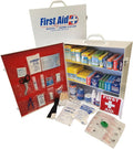 Rapid Care 3-Shelf First Aid Kit Cabinet, Class A+ ANSI/OSHA Compliant – 700+ by RapidCareFirstAid