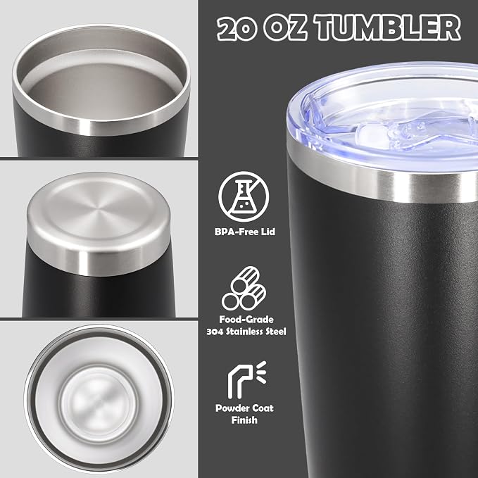 20oz Tumbler Bulk Stainless Steel Tumbler Cup - Image 3