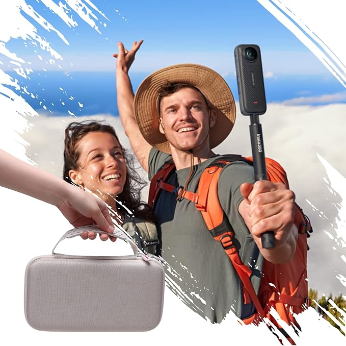 XANAD Hard Case for Insta360 X5/X4/X3/X2 Waterproof 8K 360 Action Camera - Image 7