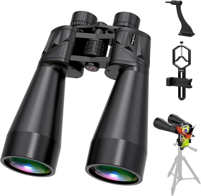 18x70 Binoculars for Adults High Powered, Large Aperture 70mm Astronomy by Sogries