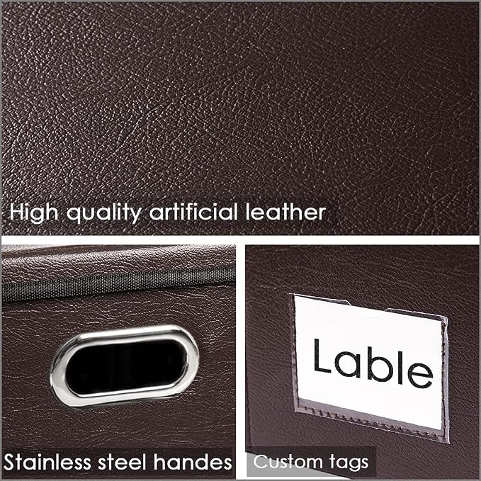 PRANDOM Collapsible Storage Bins - Image 4