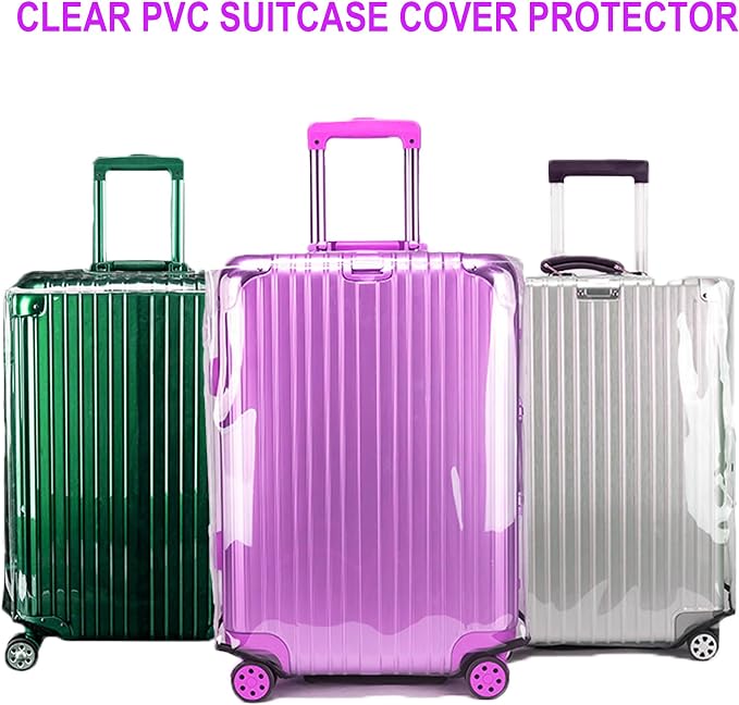 30 Inch Full Clear PVC Suitcase Cover Protectors - Image 5