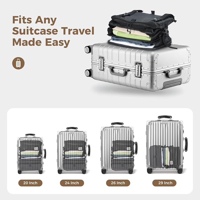 Hanging Packing Cubes for Travel – Portable Closet Organizer - Image 5