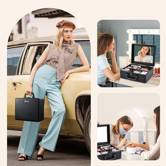 Joligrace Travel Makeup Case - Image 2