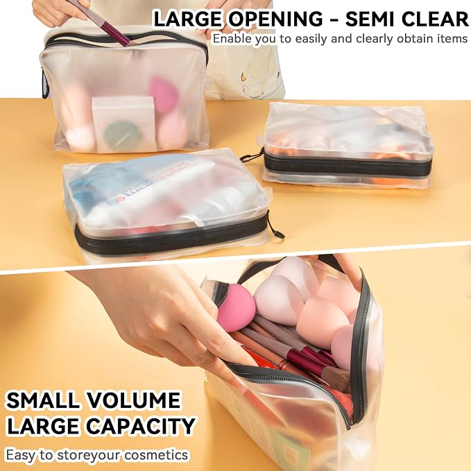 Qbily Clear Leak Proof Travel Bags - Image 3