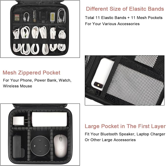 MATEIN Cord Organizer Case - Image 2