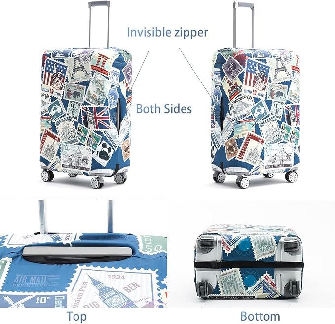 Travelkin Luggage Covers For Suitcase Tsa Approved, Suitcase Cover Protector - Image 2