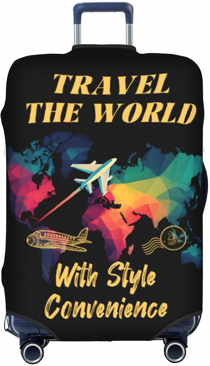 Luggage Cover, Travel Suitcase Covers, Elastic Suitcase Protective Cover by Unknown