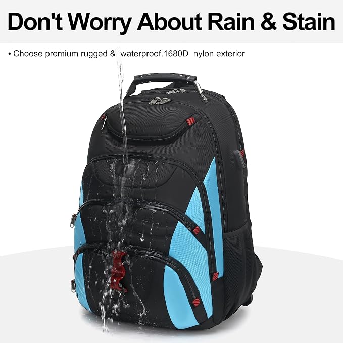 Boavan Laptop Backpack for men, 17.3 inch Laptop Bag - Image 6