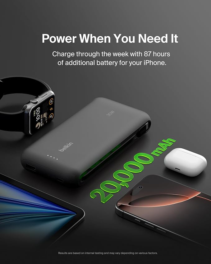 Belkin Portable Charger, Power Bank - Image 7