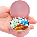 Metal Travel Pill Box 3 Compartment by XHT