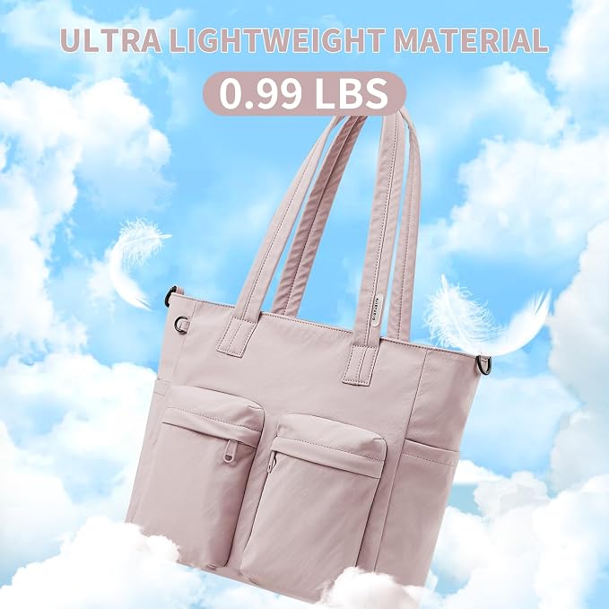 aji Tote Bag for women work, Water-Resistant Tote Bag - Image 3