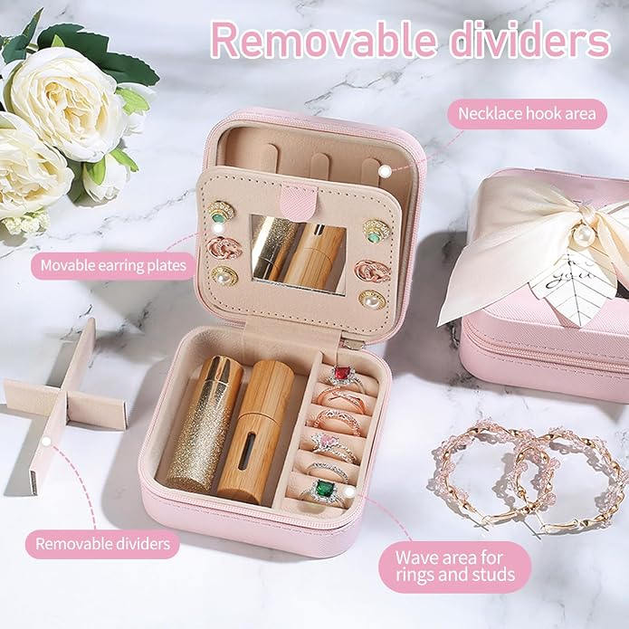 AYGXU Travel Jewelry Box for Women and Girls - Image 4