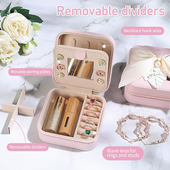 AYGXU Travel Jewelry Box for Women and Girls - Image 4