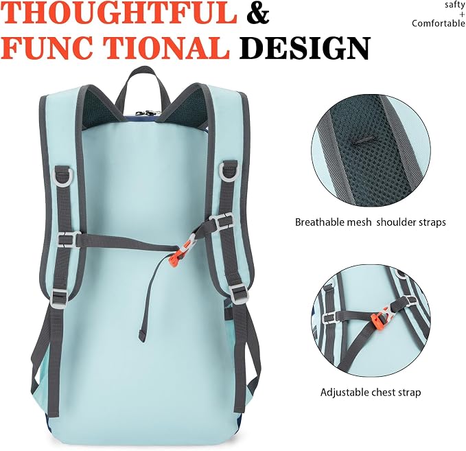 Hiking Backpack, Large 35L Travel Backpacks - Image 4