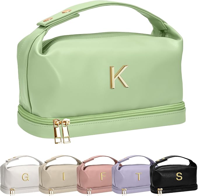 Gifts for Young Women, Personalized Makeup Bag by Vogewood