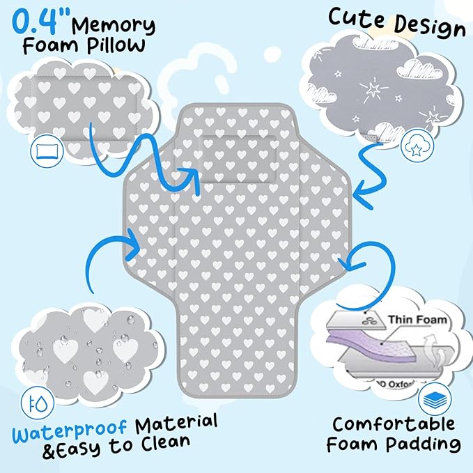 Baby Portable Changing Pad Travel - Image 2