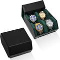 Watch Roll Travel Case for 4 Watchs Storage and Organizer-Secure Storage by Flyroom