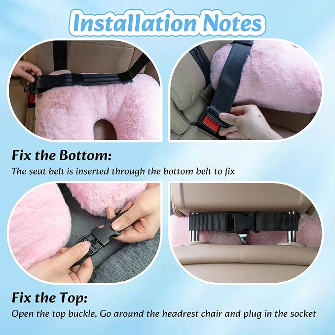 Travel Pillow, Car Pillow for Kids & Adults - Image 6