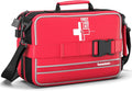 First Aid Kit with Labeled and Color-Coded Compartments, Emergency Medical Kit by Homestockplus