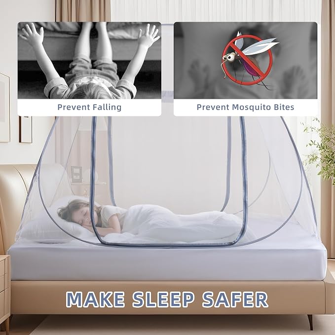 lazyzzz Pop-Up Mosquito Net Tent - Image 4