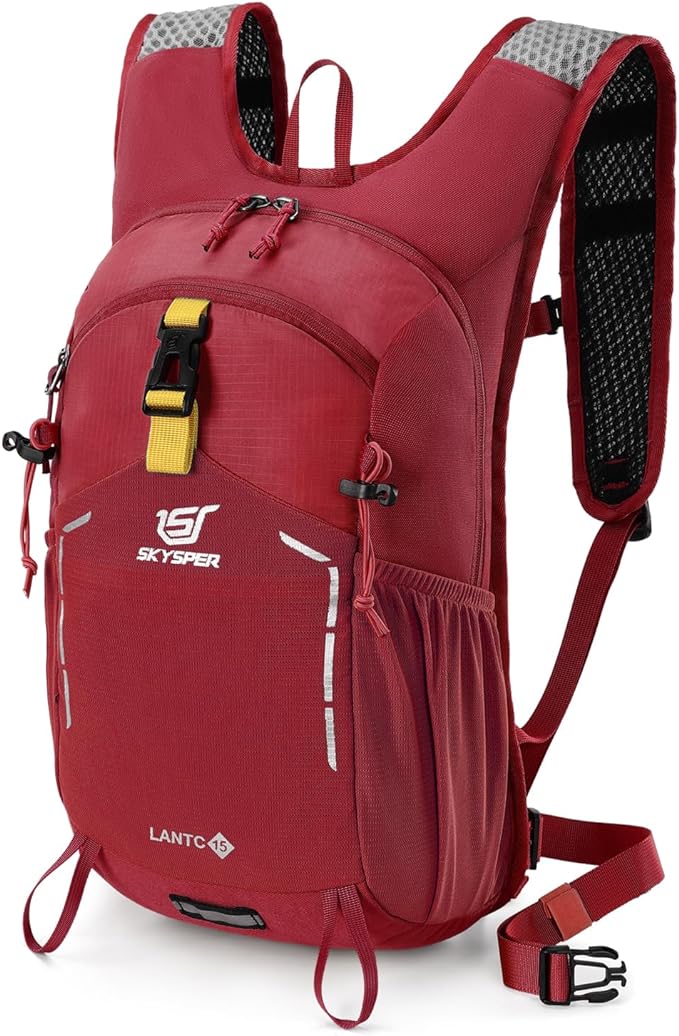 SKYSPER Small Hiking Backpack - 15L Travel Daypack Lightweight Bag Water by SKYSPER