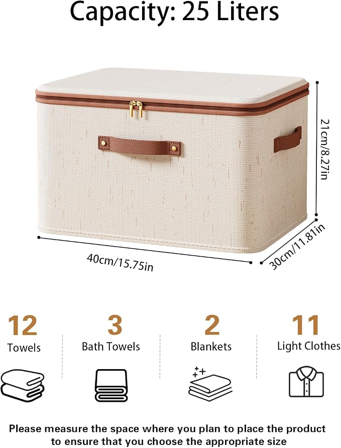 Tuza 3 Pcs Rigid Storage Bins - Image 2